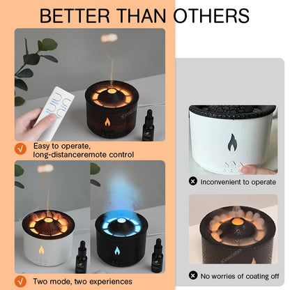 Volcano Flame Aroma Diffuser